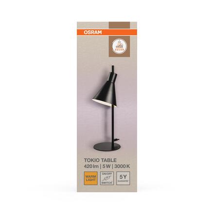 LEDVANCE stolní lampa Decor Tokio 5 W 220-240 V 3000 K 260 lm