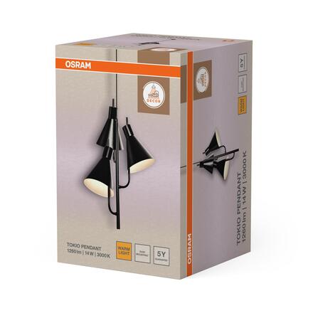 LEDVANCE závěsné svítidlo Decor Tokio 14 W 220-240 V 3000 K 850 lm