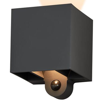 LEDVANCE venkovní nástěnné svítidlo Endura Style Adjustable Beam Sensor 2,5 W 3000 K PIR USB