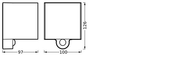 LEDVANCE venkovní nástěnné svítidlo Endura Style Adjustable Beam Sensor 2,5 W 3000 K PIR USB