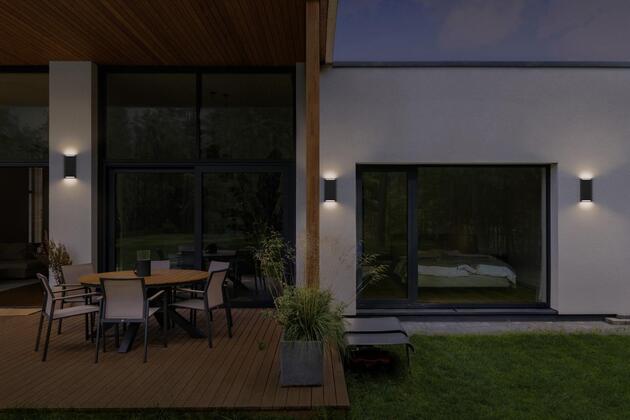 LEDVANCE venkovní nástěnné svítidlo Endura Style Idar 7,5 W 220-240 V 3000 K IP65 tmavě šedé