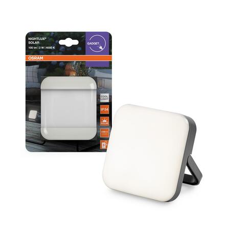 LEDVANCE LED noční svítidlo Nightlux Solar 2 W 4000 K 100 lm stmívatelné USB nabíjení