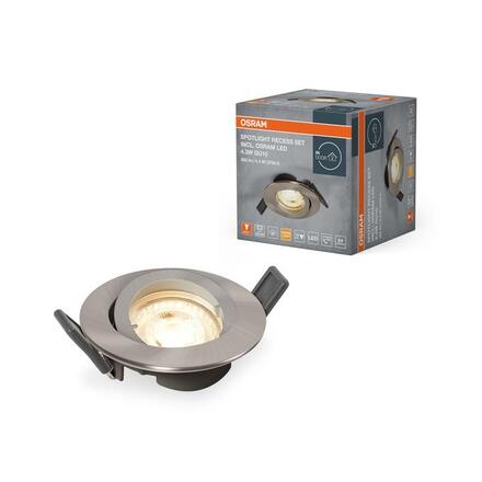 LEDVANCE vestavné LED svítidlo Spotlight Set GU10 4,3 W 220-240 V 2700 K