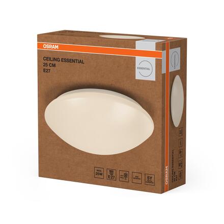 LEDVANCE stropní svítidlo Essential 250mm E27 220-240 V