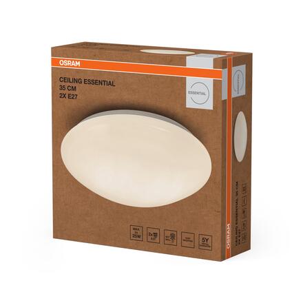 LEDVANCE stropní svítidlo Essential 350 mm 2xE27 220-240 V