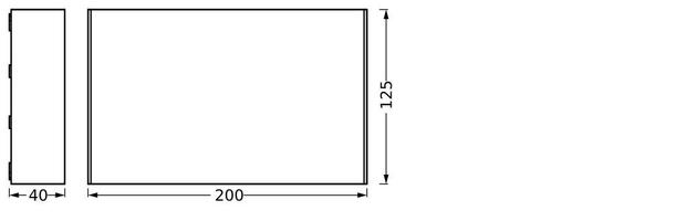 LEDVANCE venkovní nástěnné svítidlo Endura Style Ilja 7 W 220-240 V 3000 K IP65