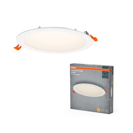 LEDVANCE vestavné LED svítidlo Downlight Slim 225 mm 22 W 3000 K 220-240 V