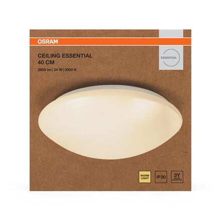 LEDVANCE stropní svítidlo Essential 400 mm 24 W 220-240 V 3000 K