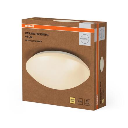 LEDVANCE stropní svítidlo Essential 400 mm 24 W 220-240 V 3000 K
