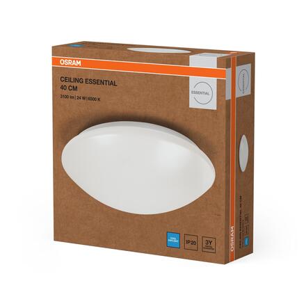 LEDVANCE stropní svítidlo Ceiling Essential 400 mm 24 W 220-240 V 6500 K