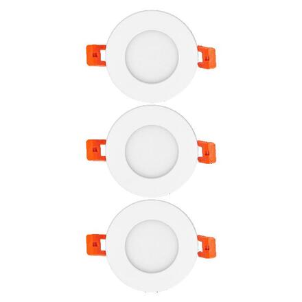 LEDVANCE vestavné LED svítidlo Downlight Slim Set 3× 4,5 W 3000 K 720 lm průměr 85 mm