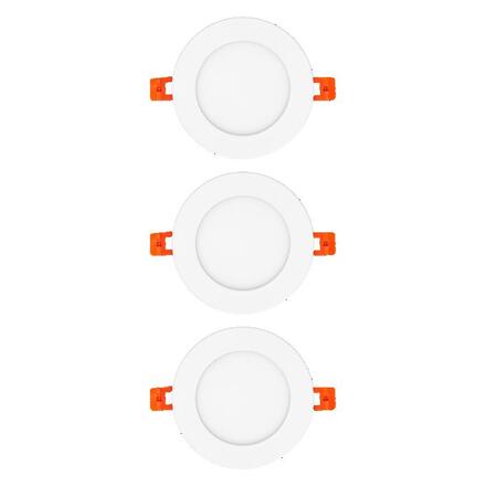 LEDVANCE vestavné LED svítidlo Downlight Slim Set 3× 8 W 3000 K 120 mm