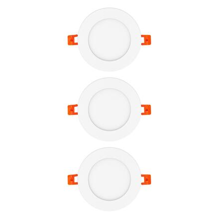 LEDVANCE vestavné LED svítidlo Downlight Slim Set 3× 8 W 3000 K 120 mm