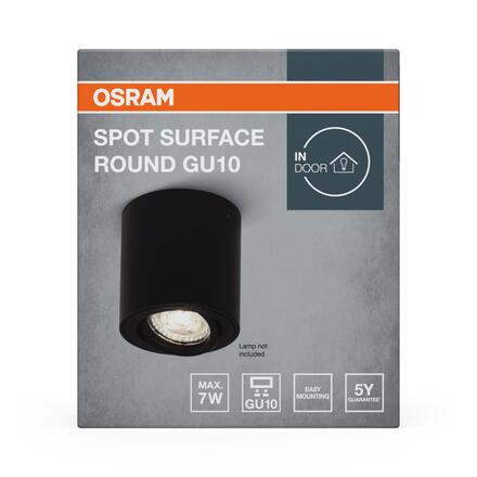 LEDVANCE stropní bodové svítidlo Spot Surface Round GU10 220-240 V