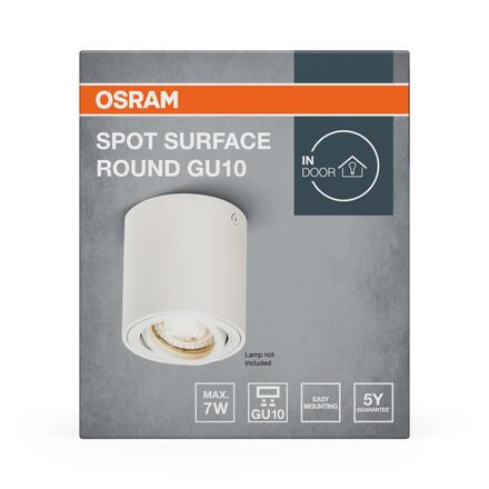 LEDVANCE povrchové svítidlo Spot Surface Round GU10 220-240 V