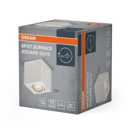 LEDVANCE stropní bodové svítidlo Spot Surface Square GU10 220-240 V