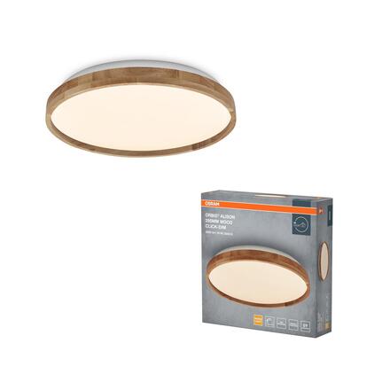 LEDVANCE stropní svítidlo Orbis Alison 16 W 220-240 V 3000 K stmívatelné dřevo