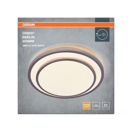 LEDVANCE stropní svítidlo Orbis Berlin 16 W 220-240 V 3000 K 293 mm