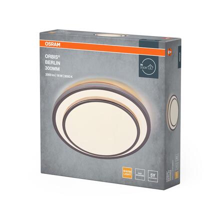 LEDVANCE stropní svítidlo Orbis Berlin 16 W 220-240 V 3000 K 293 mm