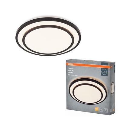 LEDVANCE stropní svítidlo Orbis Berlin 24 W 220-240 V 3000 K 390 mm černé