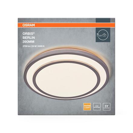 LEDVANCE stropní svítidlo Orbis Berlin 24 W 220-240 V 3000 K 1500 lm 390 mm