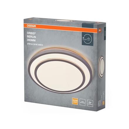 LEDVANCE stropní svítidlo Orbis Berlin 24 W 220-240 V 3000 K 1500 lm 390 mm