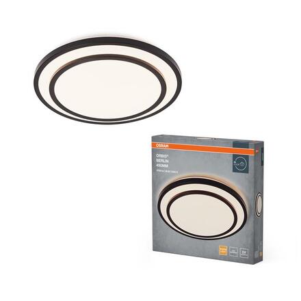 LEDVANCE stropní svítidlo Orbis Berlin 36 W 220-240 V 3000 K černé