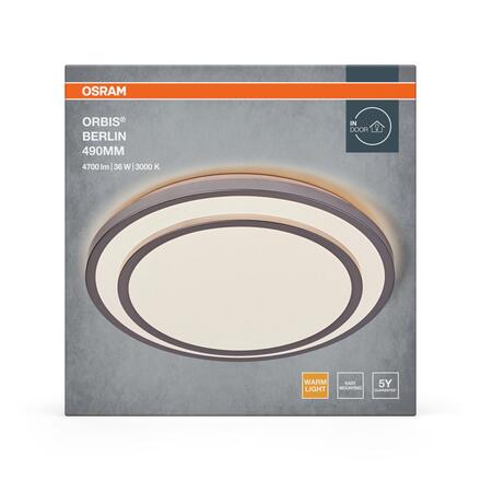 LEDVANCE stropní svítidlo Orbis Berlin 36 W 220-240 V 3000 K 2450 lm