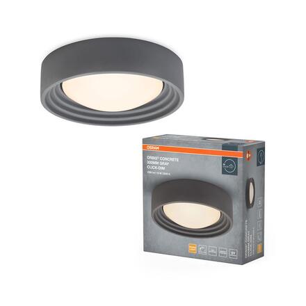 LEDVANCE stropní svítidlo Orbis Concrete 13 W 220-240 V 3000 K stmívatelné