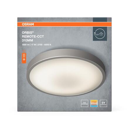 LEDVANCE stropní svítidlo Orbis Remote-CCT 310 mm 17 W 220-240 V nastavitelné CCT