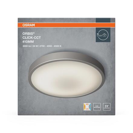 LEDVANCE stropní LED svítidlo Orbis Click-CCT 24 W 220-240 V 410 mm CCT