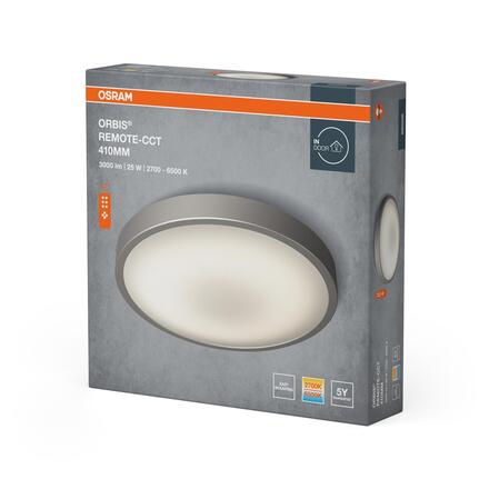 LEDVANCE stropní LED svítidlo Orbis Remote-CCT 25 W 220-240 V 2700-6500 K 410 mm