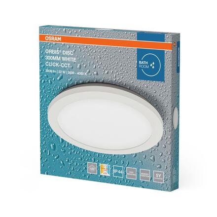 LEDVANCE stropní svítidlo Orbis Disc 30 cm 22 W 220-240 V CCT IP44