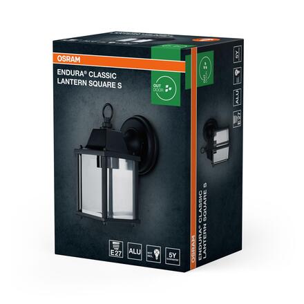 LEDVANCE venkovní nástěnné svítidlo ENDURA Classic Lantern Square S E27 220-240 V