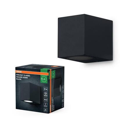 LEDVANCE venkovní nástěnné svítidlo Endura Classic Square Down GU10 220-240 V IP44