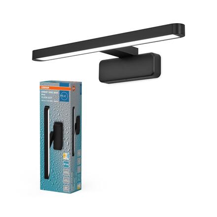 LEDVANCE koupelnové svítidlo ORBIS Disc Bar 7 W 220-240 V 400 mm černé CCT IP44