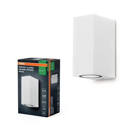 LEDVANCE venkovní nástěnné svítidlo ENDURA Classic Square UpDown GU10 220-240 V IP44