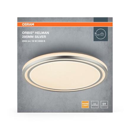 LEDVANCE stropní svítidlo Orbis Helman 16 W 220-240 V 3000 K 295 mm
