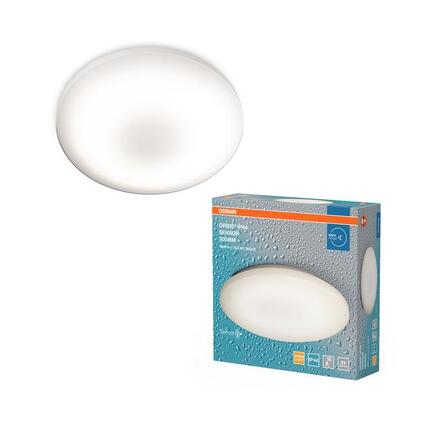 LEDVANCE stropní svítidlo Orbis Sensor 15,5 W 220-240 V 3000 K IP44 průměr 300 mm senzor