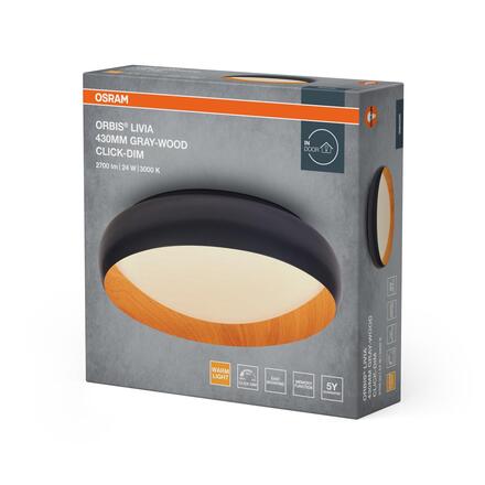 LEDVANCE stropní svítidlo Orbis Livia 430 mm 24 W 220-240 V stmívatelné 3000 K