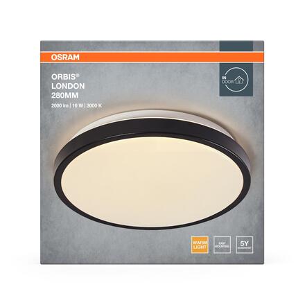 LEDVANCE stropní svítidlo Orbis London 16 W 220-240 V 3000 K 280 mm