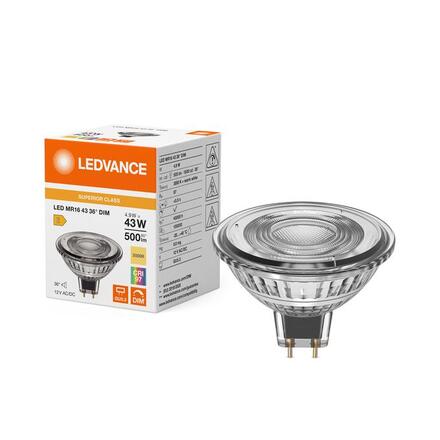 LEDVANCE LED MR16 43 36° DIM S 4.9W 930 GU5.3 4099854456176