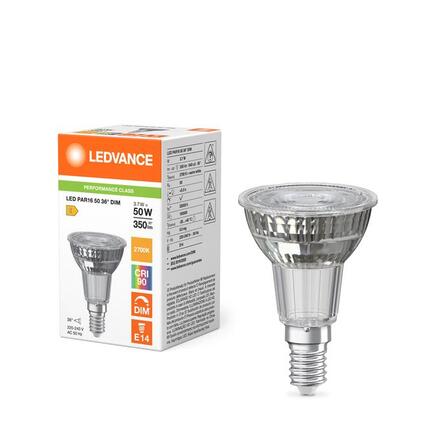 LEDVANCE LED PAR16 50 36° DIM P 3.7W 927 E14 4099854457142