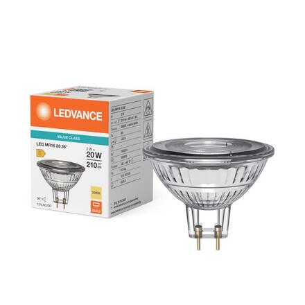 LEDVANCE LED MR16 20 36° P 2W 830 GU5.3 4099854457784