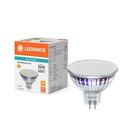 LEDVANCE LED MR16 50 120° P 5.3W/827 GU5.3 4099854457944