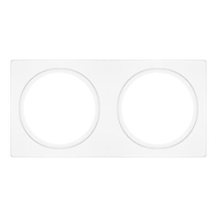 LEDVANCE SPOT FRAME 100X200 2X D68 WT 4099854460029