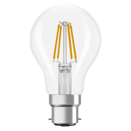 LEDVANCE LED Classic A 40 Filament P 3.4W 827 čirá B22d 4099854465918