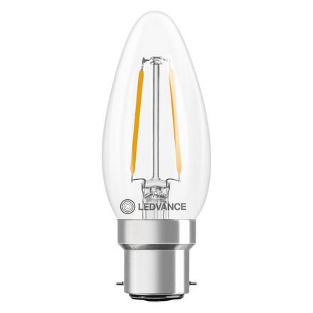 LEDVANCE LED Classic B 25 Filament P 1.8W 827 čirá B22d 4099854466175