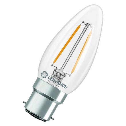 LEDVANCE LED Classic B 25 Filament P 1.8W 827 čirá B22d 4099854466175