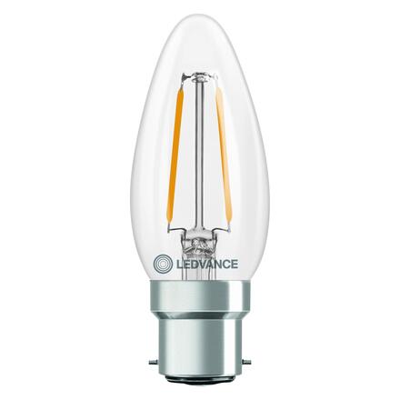 LEDVANCE LED Classic B 25 Filament P 1.8W 827 čirá B22d 4099854466175